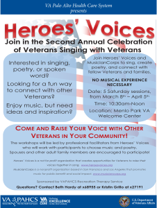 veterans, music, poetry, PTSD therapy